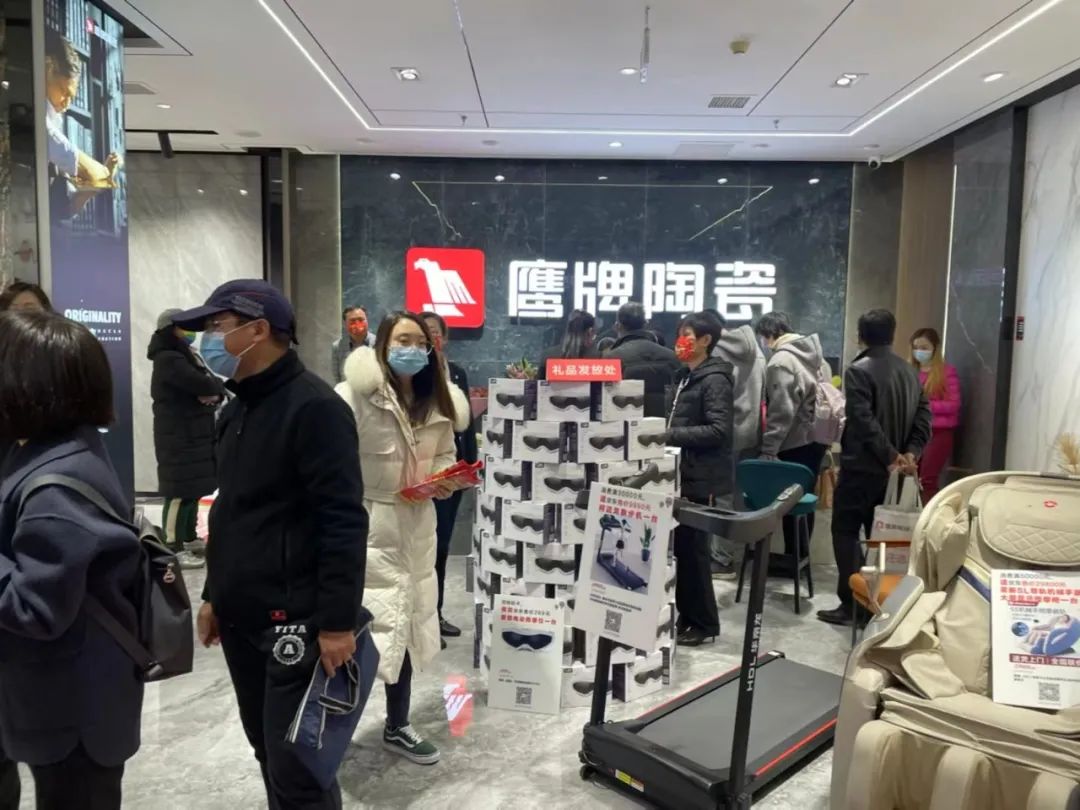 勢不可擋，鷹牌陶瓷終端布局再提速，石家莊1000㎡旗艦店盛大開業(yè)！