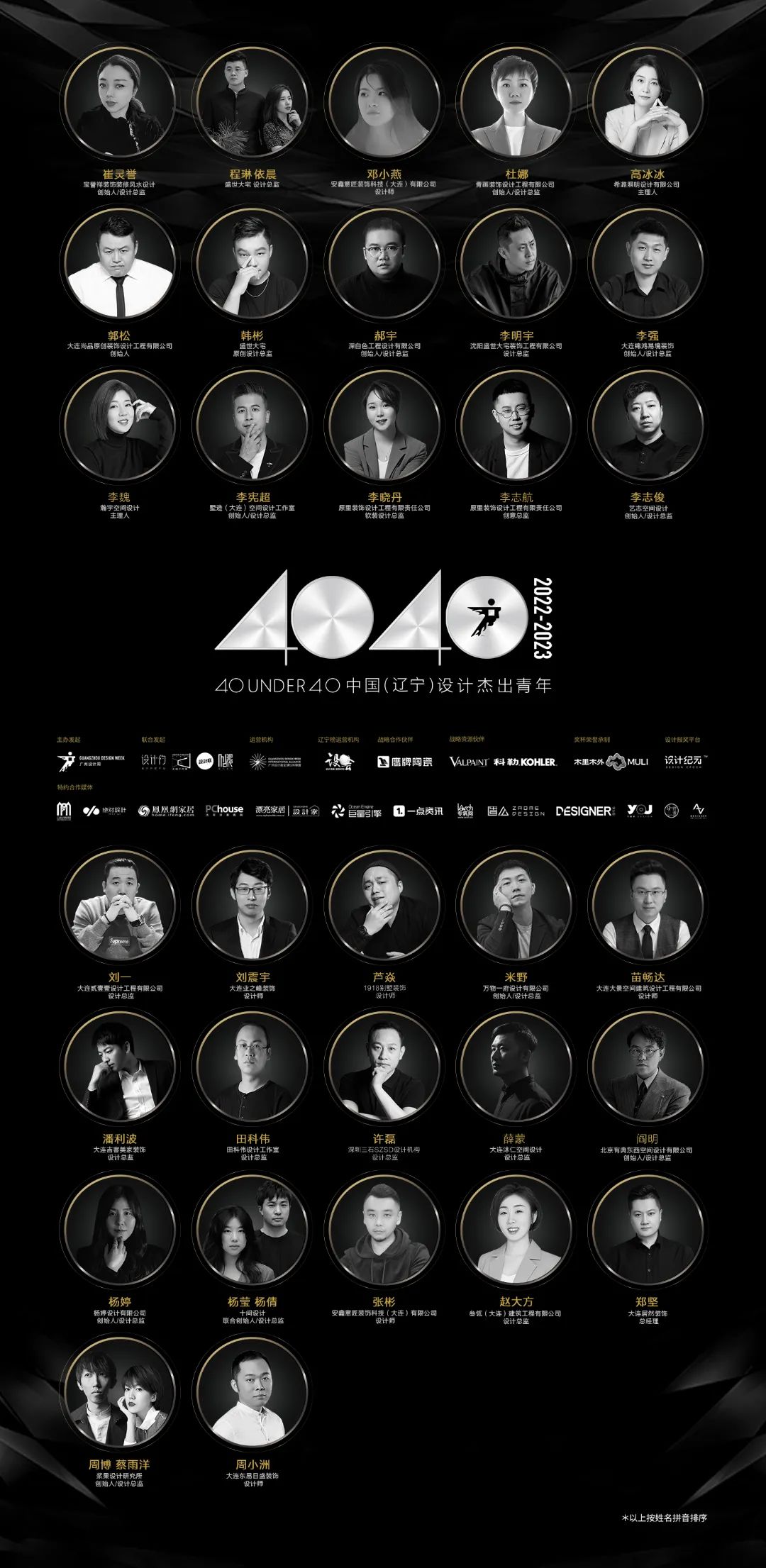 40 UNDER 40 | 省區(qū)榜List·2揭曉！10省區(qū)350位設計杰出青年脫穎而出！(圖28)